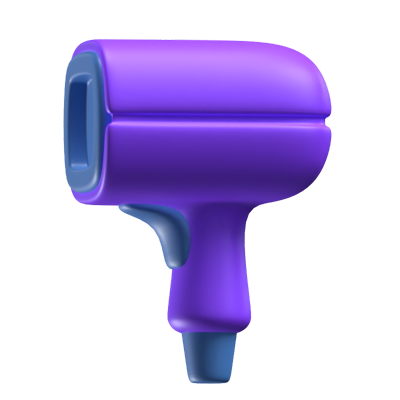 Barcode Scanner 3D Icon 3D Graphic