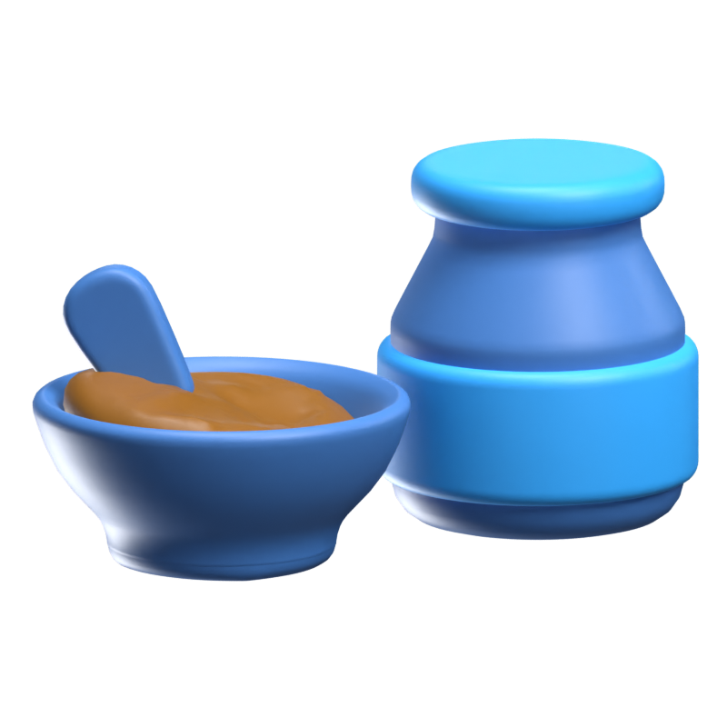 Baby Food 3D Icon 3D Graphic