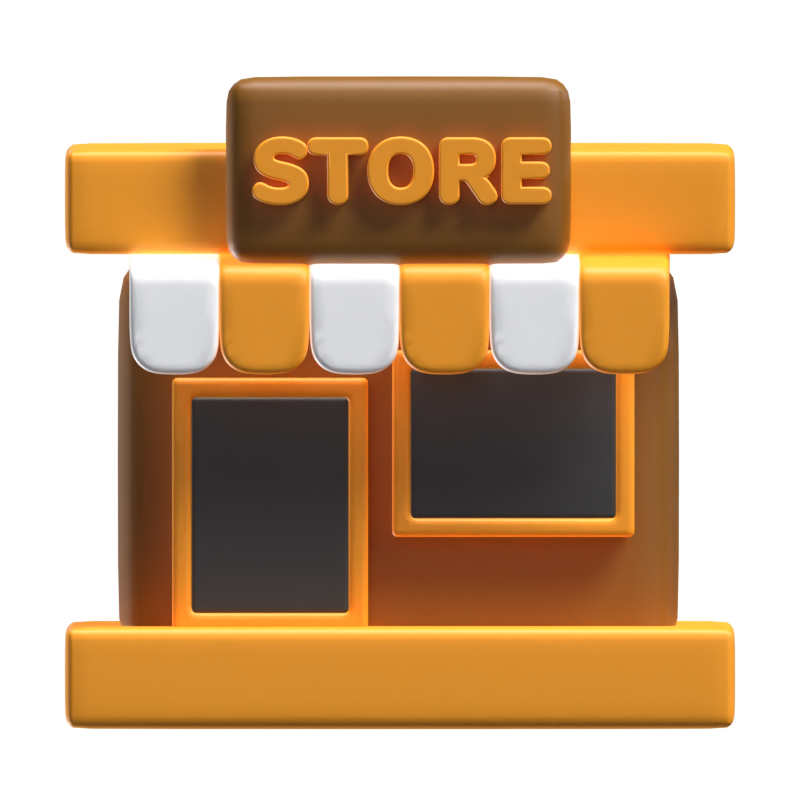 3D Grocery Store Model