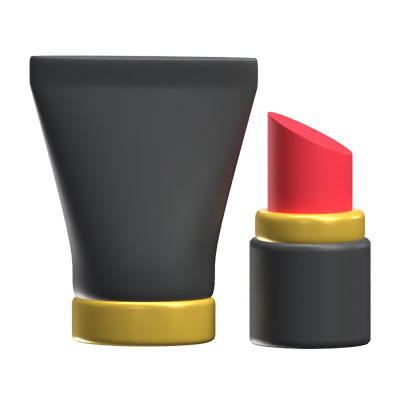 Cosmetics 3D Icon Model 3D Graphic