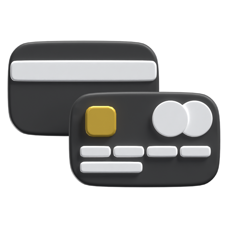 3D Two Debit Cards