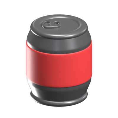 Soda Can 3D Icon Model 3D Graphic
