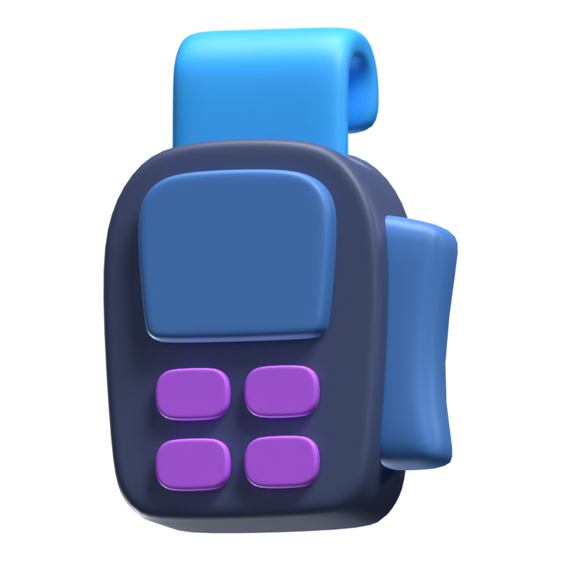 EDC Machine 3D Icon Model