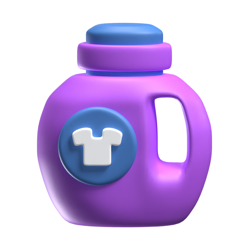 Detergent 3D Icon Model 3D Graphic