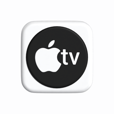 Apple TV 3D Graphic