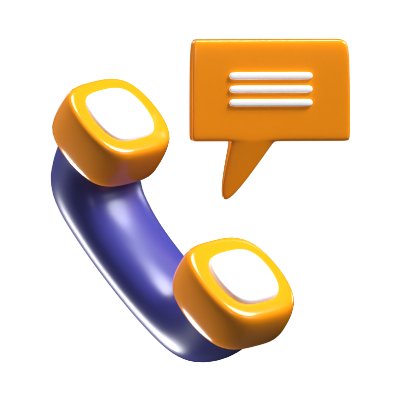 Phone 3D Icon Model