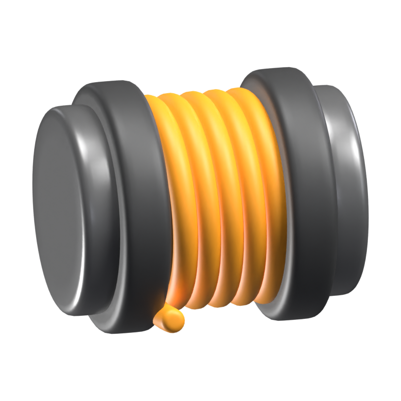 3D-Eisenkabel-Modell 3D Graphic