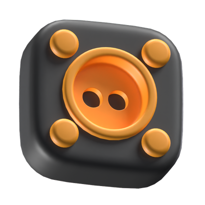 3D Power Socket Icon 3D Graphic