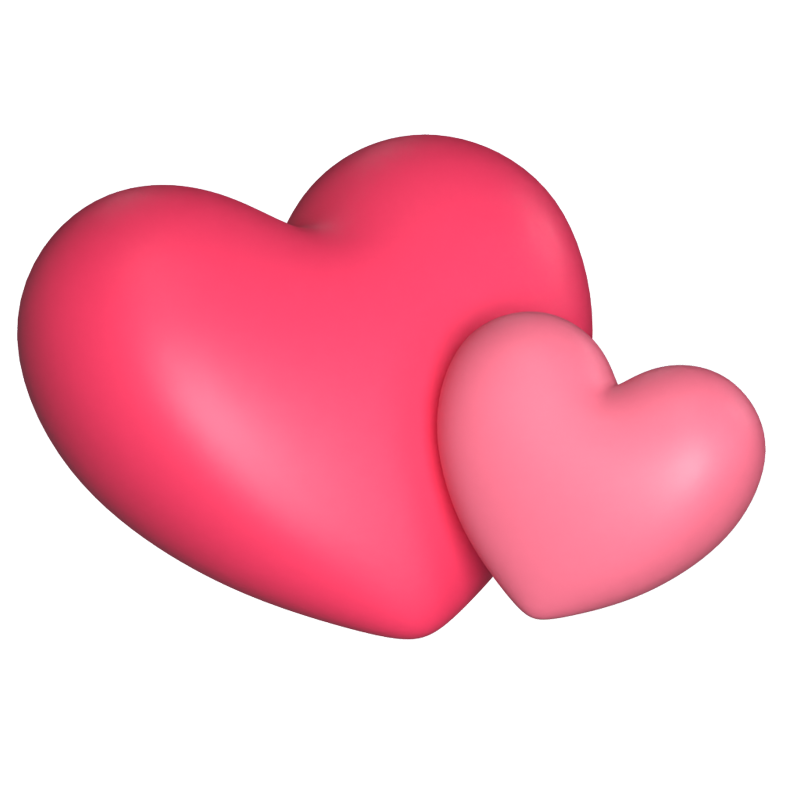 Heart 3D Animated Icon 3D Graphic