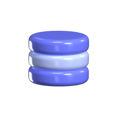 Triple Cylinder Loading Animated 3D Icon 3D Graphic