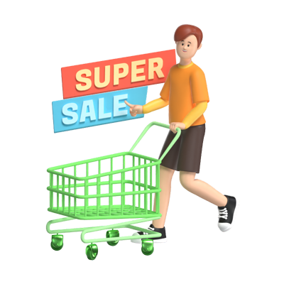 Super Sale 3D Graphic