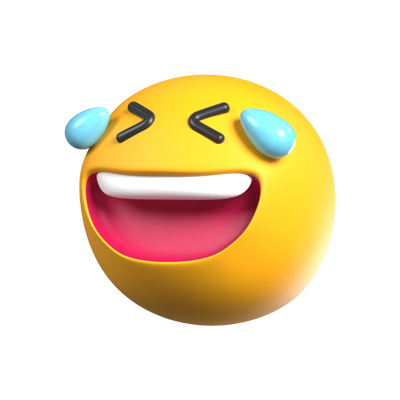 LOL Emoji Animated 3D Icon  3D Graphic
