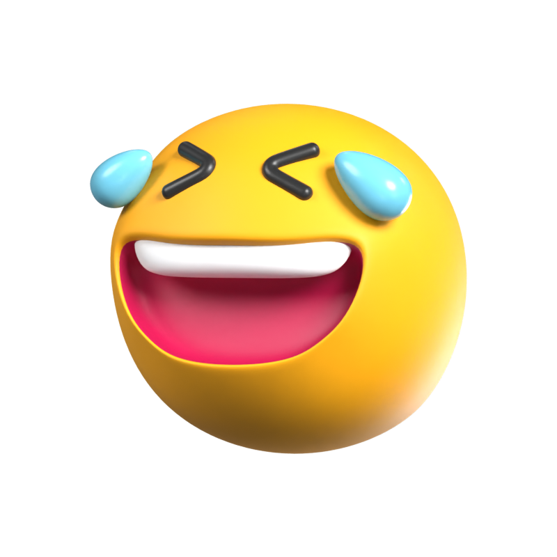 LOL Emoji Icono Animado 3D 3D Graphic