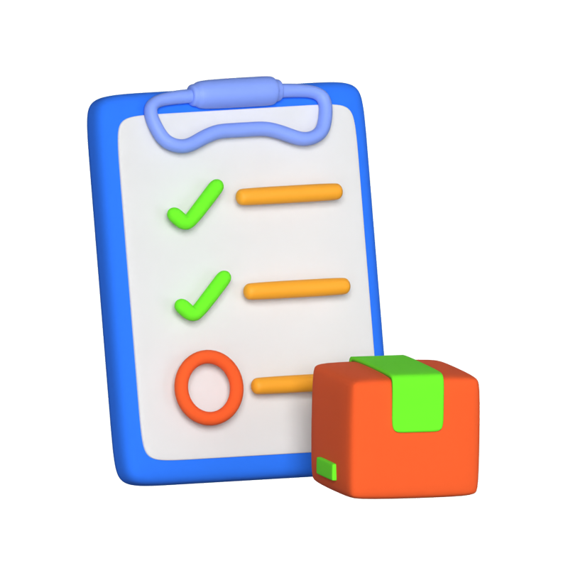 Distribution Plan 3D Animated Icon 3D Graphic