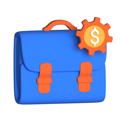 Business Model 3D Animated Icon 3D Graphic