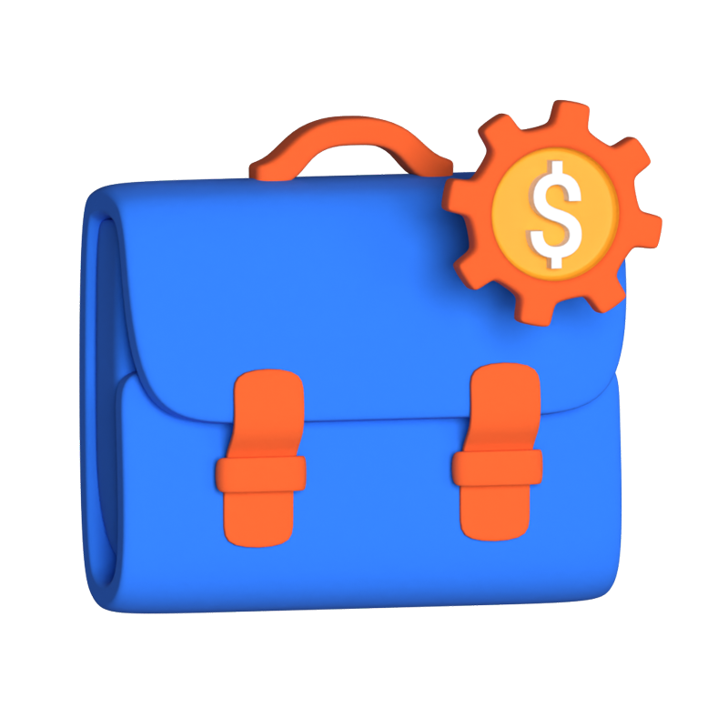 Business Model 3D Animated Icon 3D Graphic