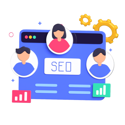 SEO Team 3D Animated Icon 3D Graphic