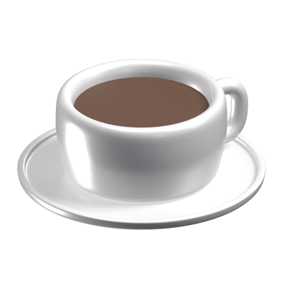 A Cup Of Coffee 3D Model 3D Graphic