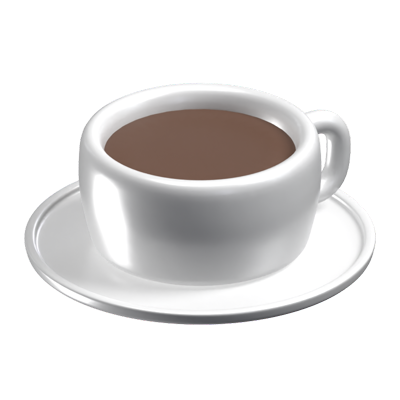 Eine Tasse Kaffee 3D Modell 3D Graphic