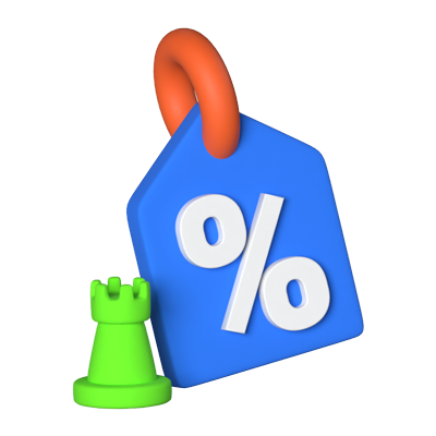 Sales Strategy 3D Animated Icon 3D Graphic
