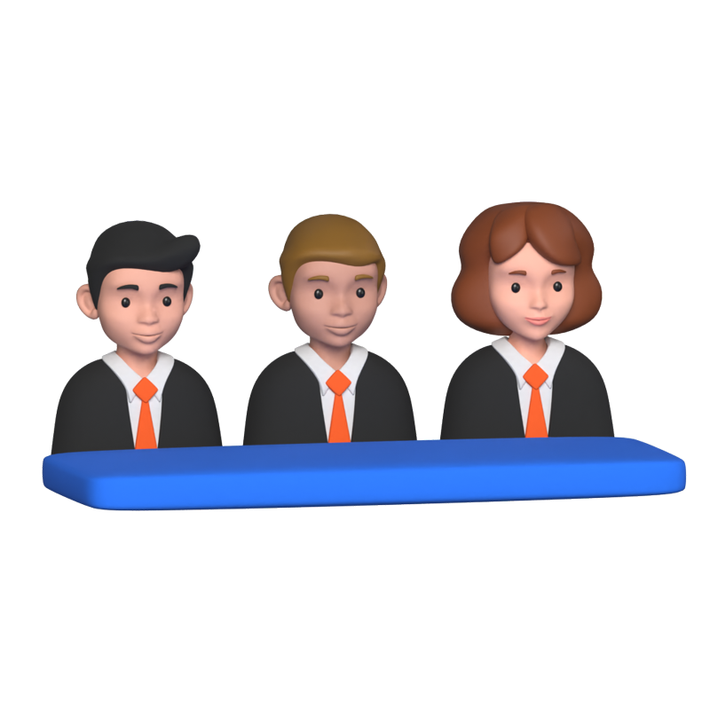 Board Of Directors 3D Animated Icon 3D Graphic