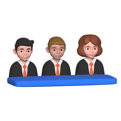 Board Of Directors 3D Animated Icon 3D Graphic