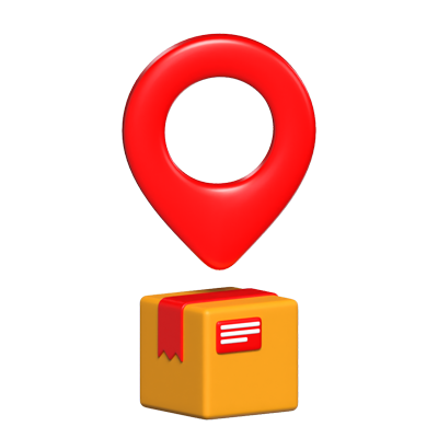 Delivery Location 3D Animation 3D Graphic