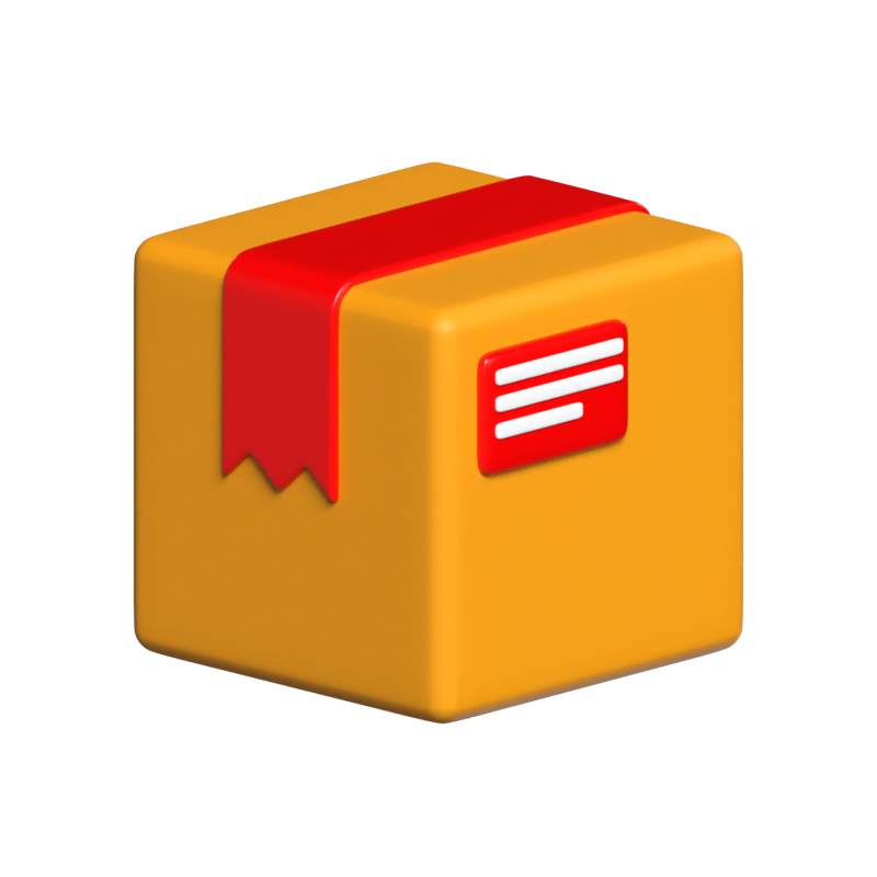 Delivery Box 3D Animation 3D Graphic