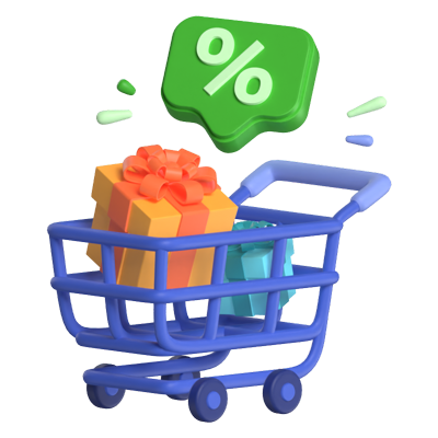 Compras 3D Graphic