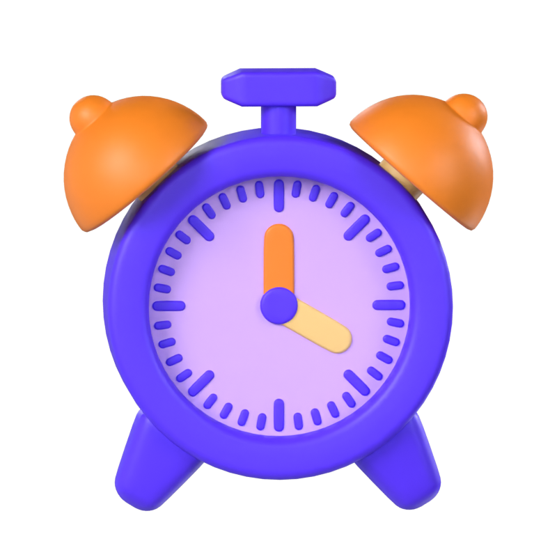 Alarm Clock 3D Model