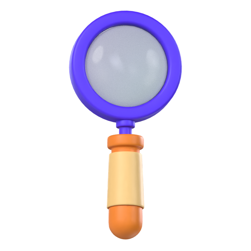 Magnifying Glass 3D Model