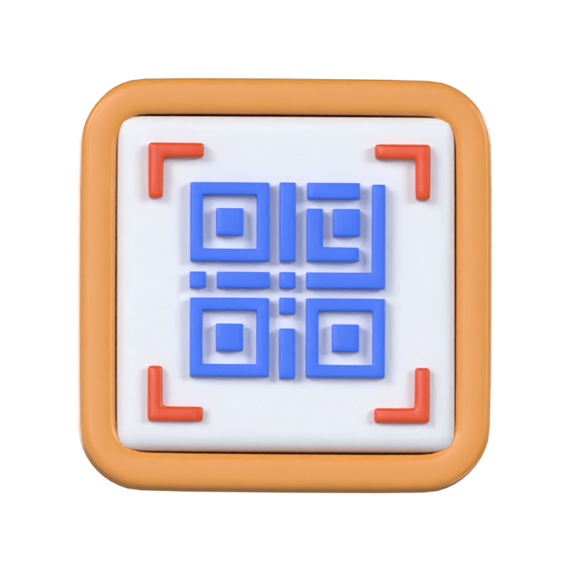 QR Code 3D Model