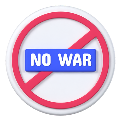 No War 3D Model 3D Graphic