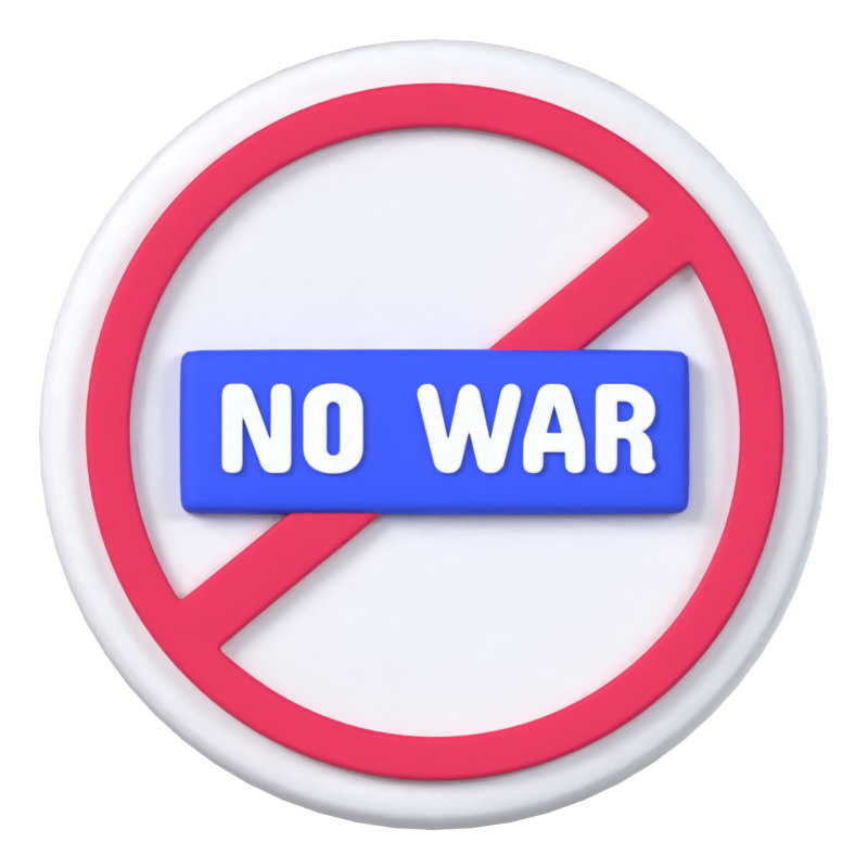 No War 3D Model 3D Graphic