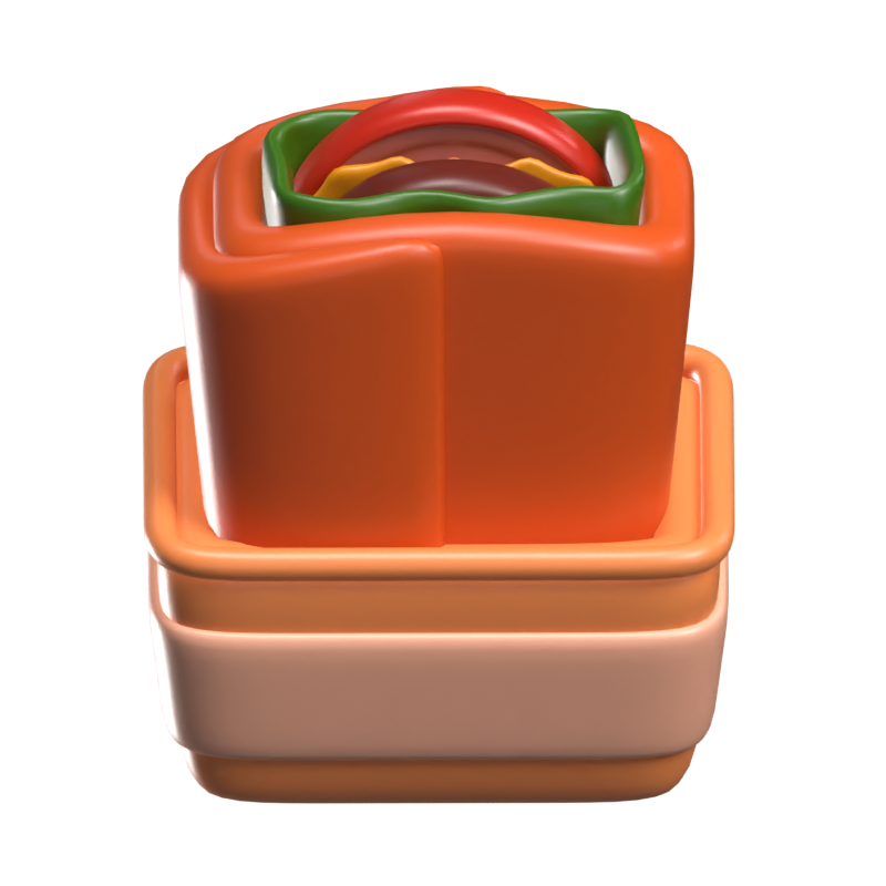 Kebab 3D Icon Model 3D Graphic