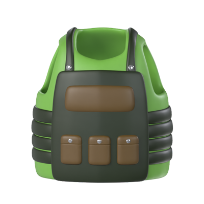 Bulletproof Vest 3D Model 3D Graphic