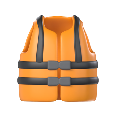 Life Jacket 3D Model 3D Graphic