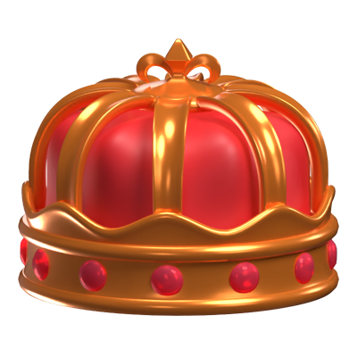 Royal Crown 3D Icon Model 3D Graphic