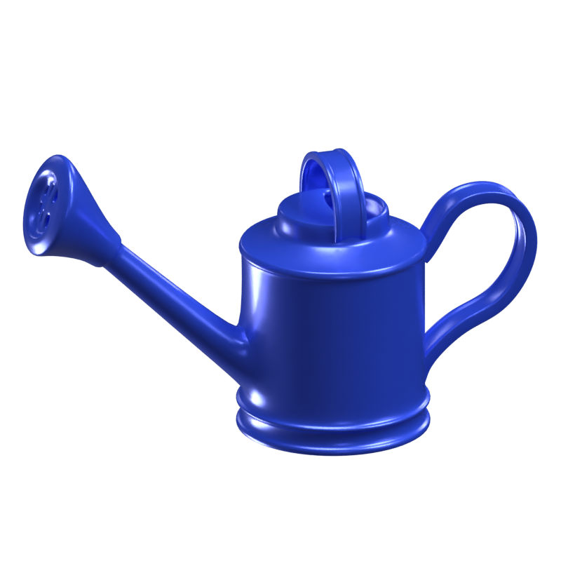 Watering Can 3D Icon Model