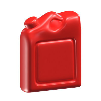 Oil Canister 3D Icon Model 3D Graphic