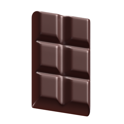 Chocolate 3D Icon Model 3D Graphic