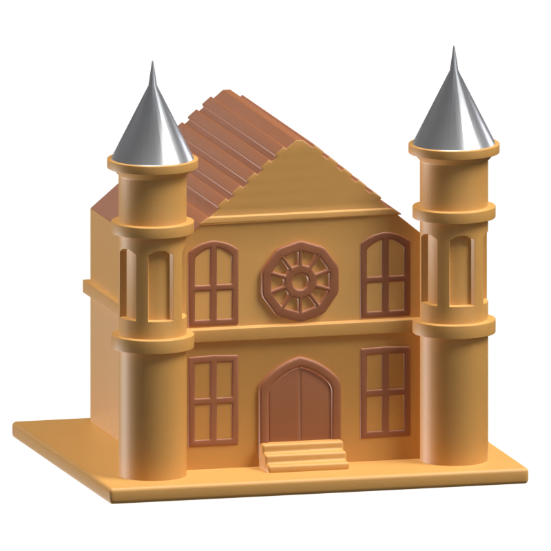 Binnenhof 3D Icon Model