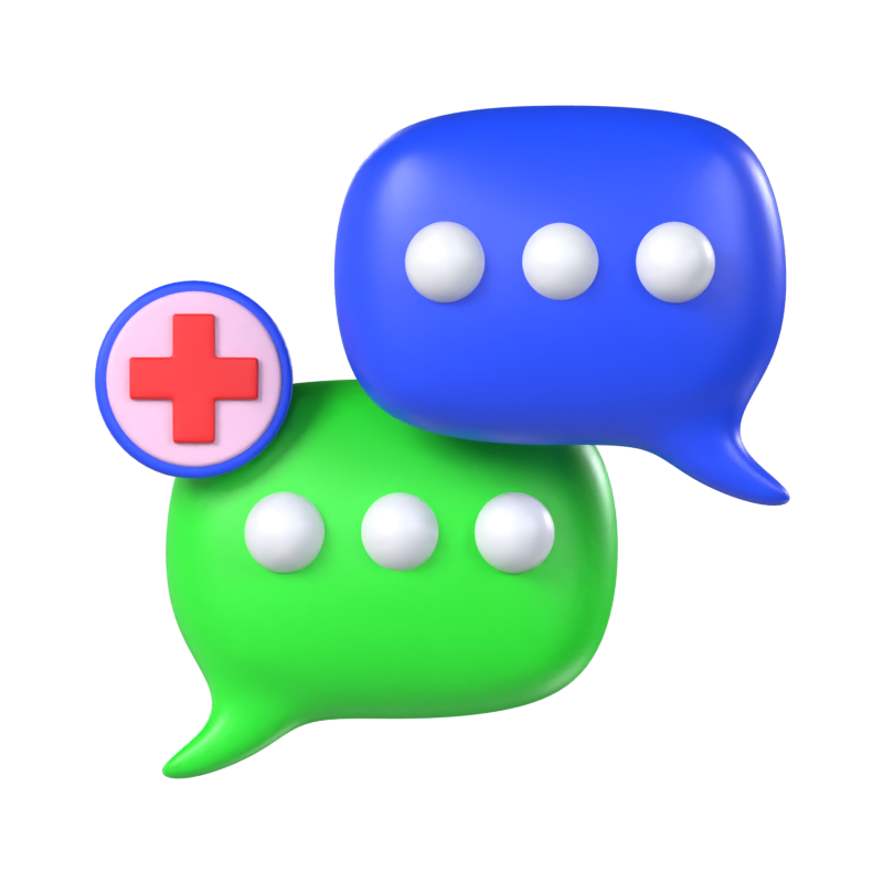 Medical Chat 3D Model