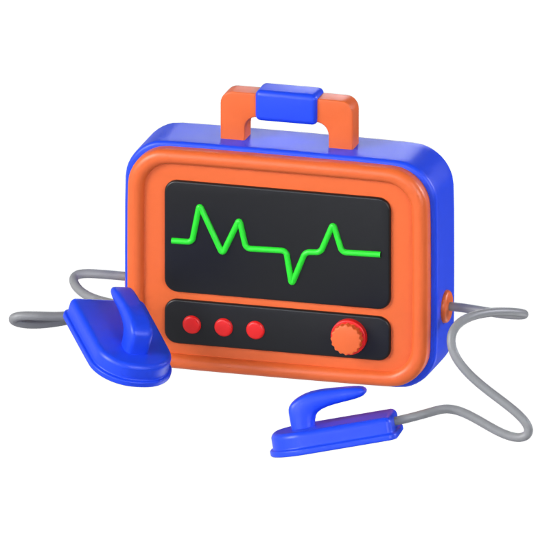 Defibrillator 3D Model