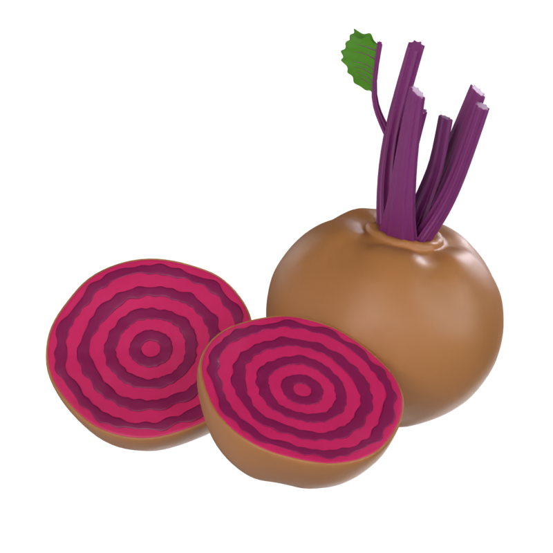 Beetroot 3D Model 3D Graphic