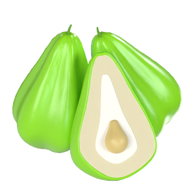 chayote 3d modell 3D Graphic