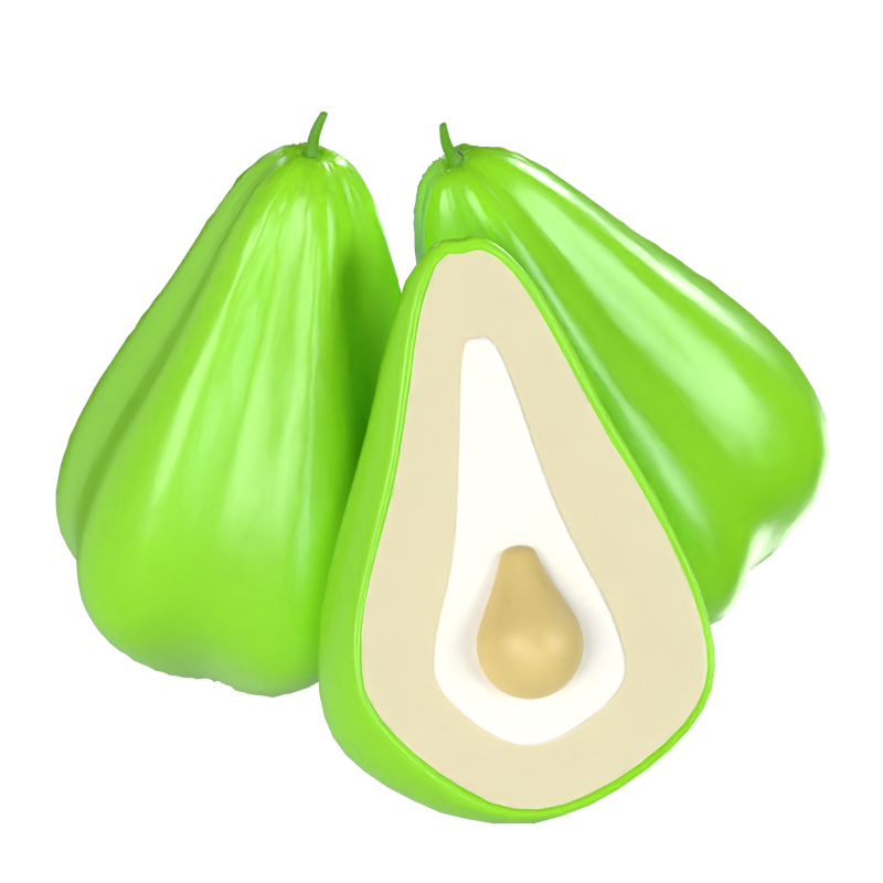 Chayote 3D Modell