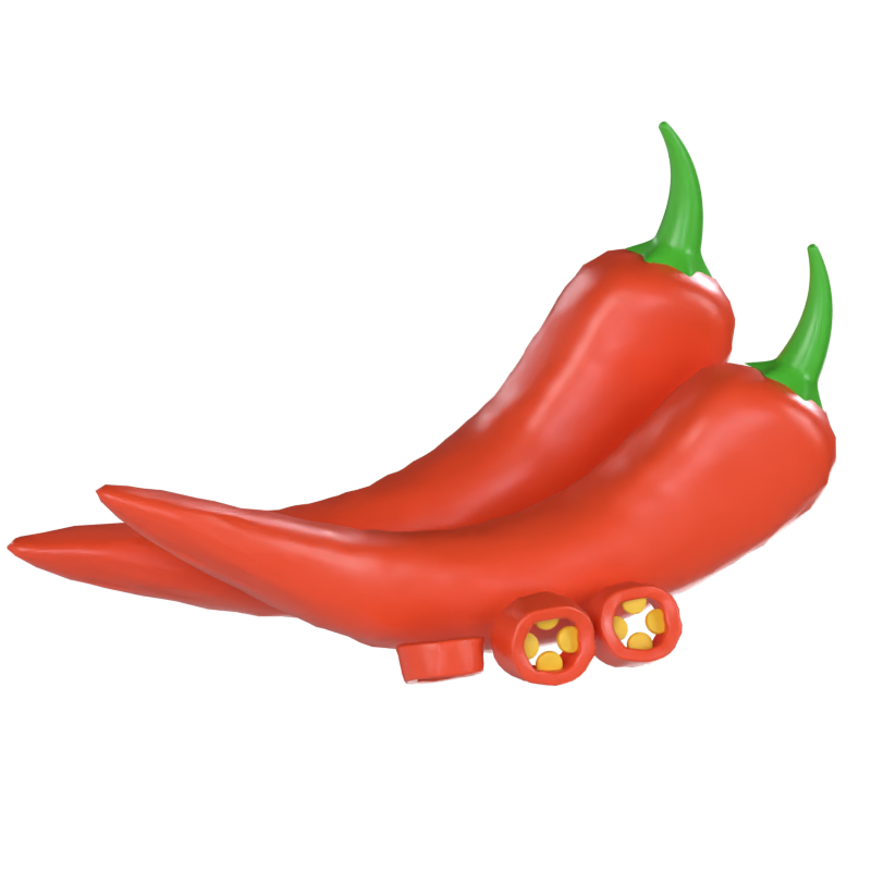 Chili 3D Modell