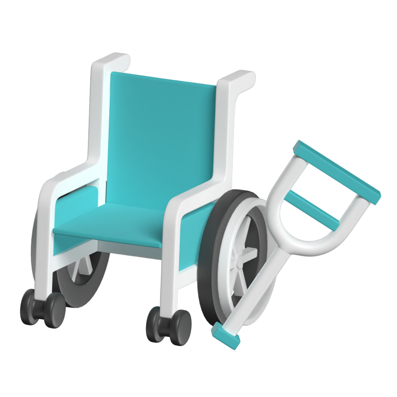 Handicapped 3D Graphic