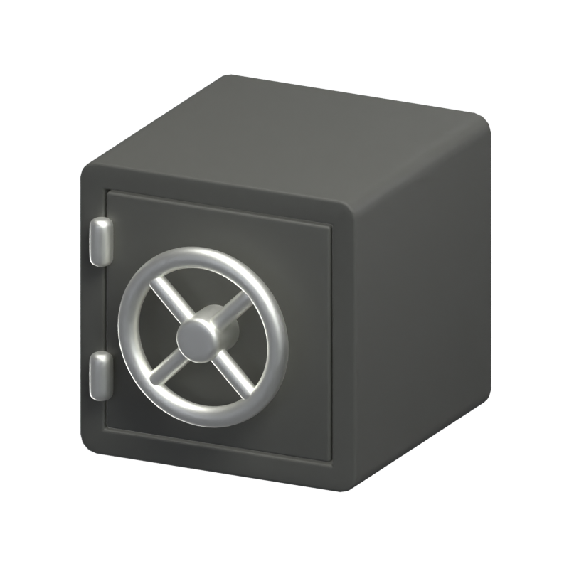 Modelo de icono 3D Vault